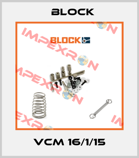 VCM 16/1/15 Block