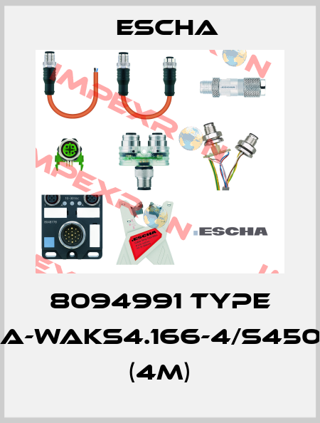 8094991 Type RA-WAKS4.166-4/S4500 (4m) Escha