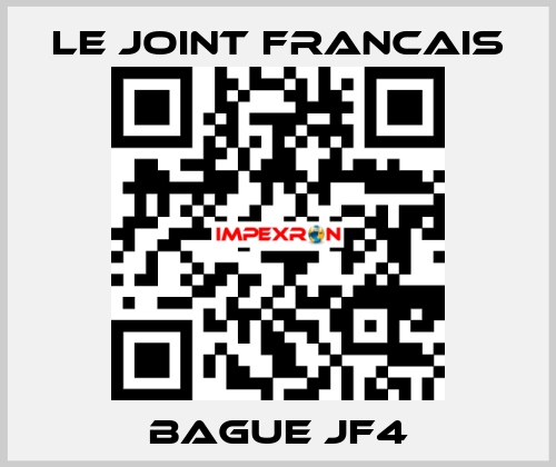 BAGUE JF4 LE JOINT FRANCAIS