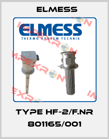 Type HF-2/F.nr 801165/001 Elmess