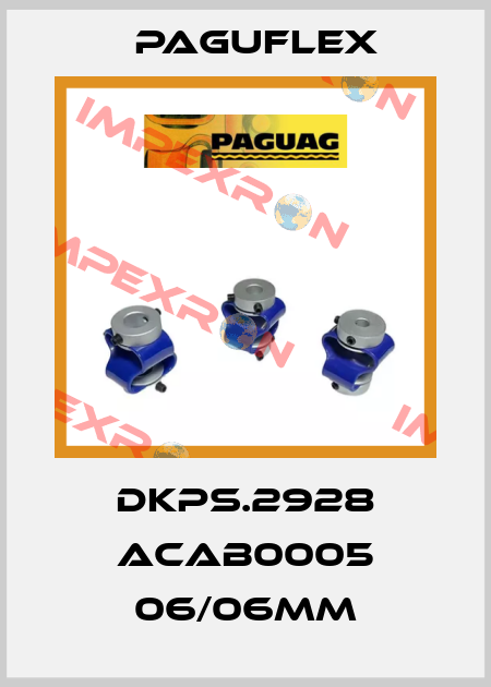 DKPS.2928 ACAB0005 06/06mm Paguflex