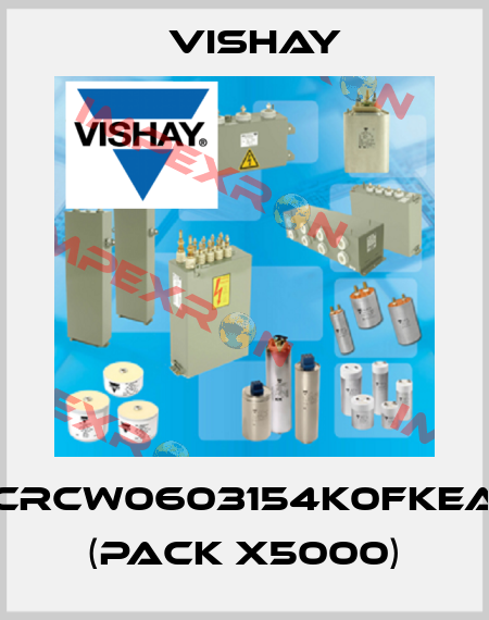 CRCW0603154K0FKEA (pack x5000) Vishay