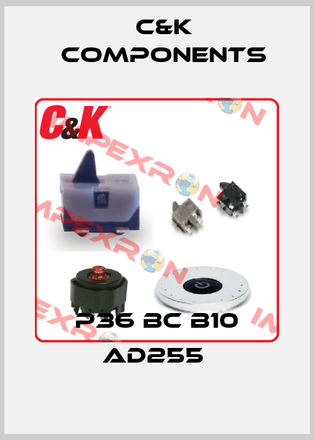P36 BC B10 AD255  C&K Components