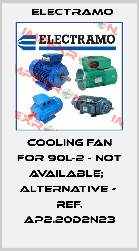 Cooling fan for 90L-2 - not available;   alternative -  ref. AP2.20D2N23 Electramo