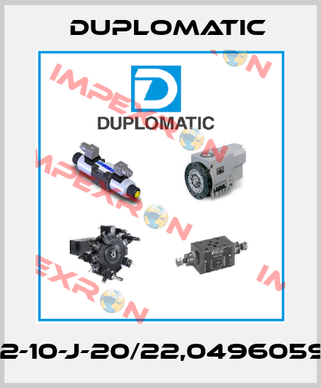 DDC2-10-J-20/22,0496059J20 Duplomatic
