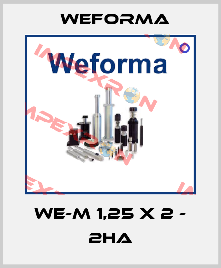 WE-M 1,25 x 2 - 2HA Weforma