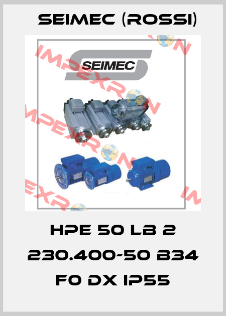 HPE 50 LB 2 230.400-50 B34 F0 DX IP55 Seimec (Rossi)