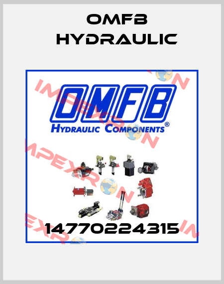 14770224315 OMFB Hydraulic