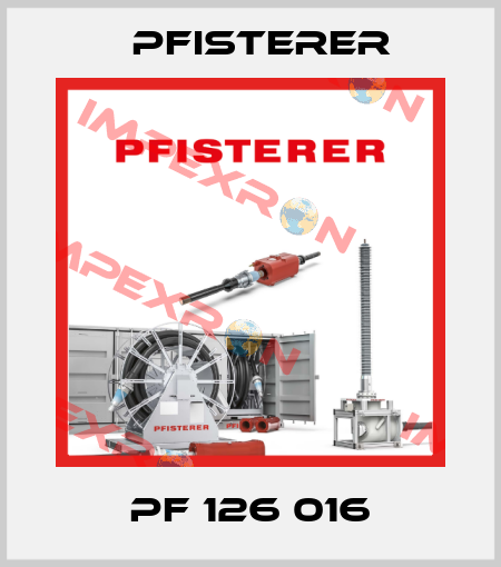 PF 126 016 Pfisterer