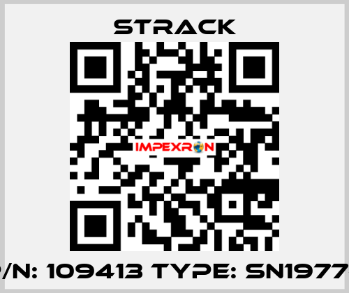 P/N: 109413 Type: SN1977-1 Strack