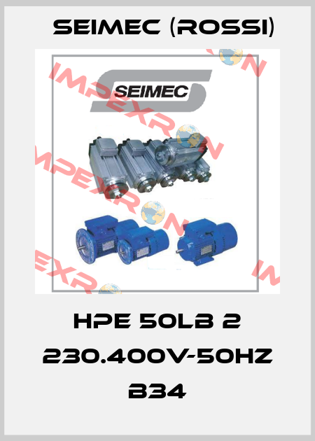 HPE 50LB 2 230.400V-50Hz B34 Seimec (Rossi)