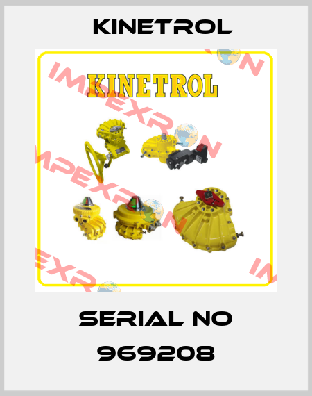 Serial No 969208 Kinetrol
