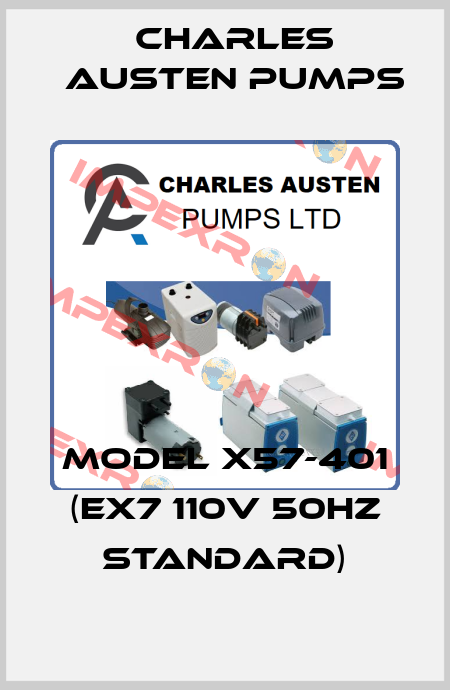 Model X57-401 (EX7 110V 50Hz Standard) Charles Austen Pumps