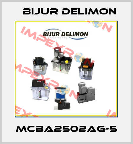 MCBA2502AG-5 Bijur Delimon