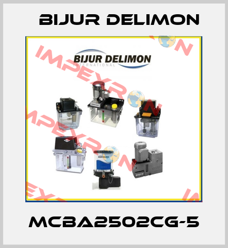 MCBA2502CG-5 Bijur Delimon