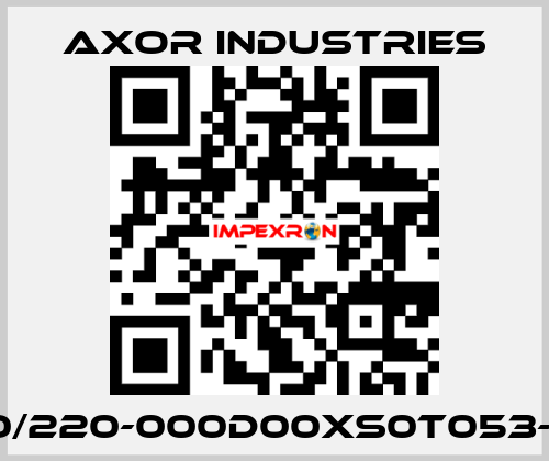 SSAX75S40/220-000D00XS0T053-SC000R1XX Axor Industries