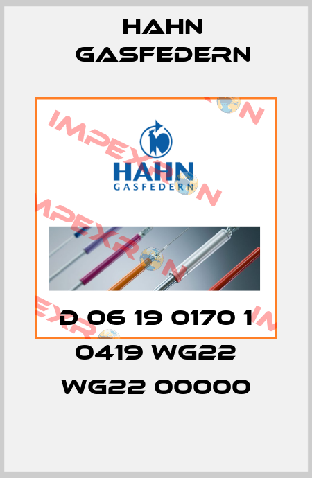 D 06 19 0170 1 0419 WG22 WG22 00000 Hahn Gasfedern