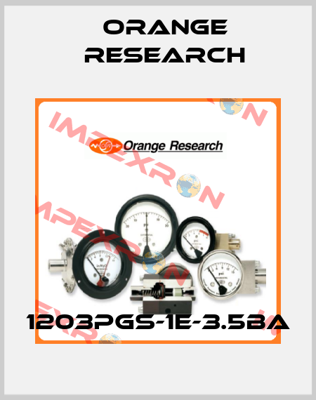 1203PGS-1E-3.5BA Orange Research