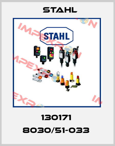 130171  8030/51-033  Stahl