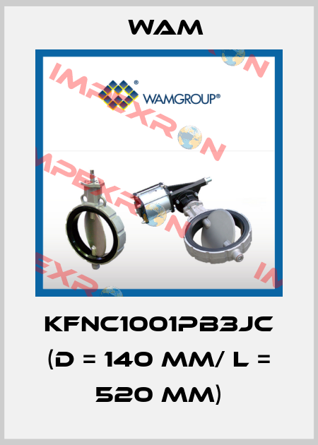 KFNC1001PB3JC (D = 140 mm/ L = 520 mm) Wam