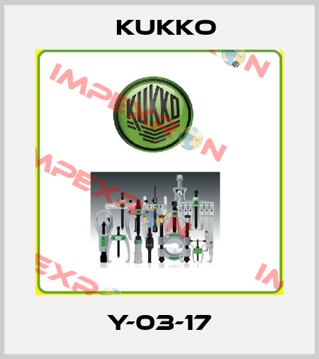 Y-03-17 KUKKO
