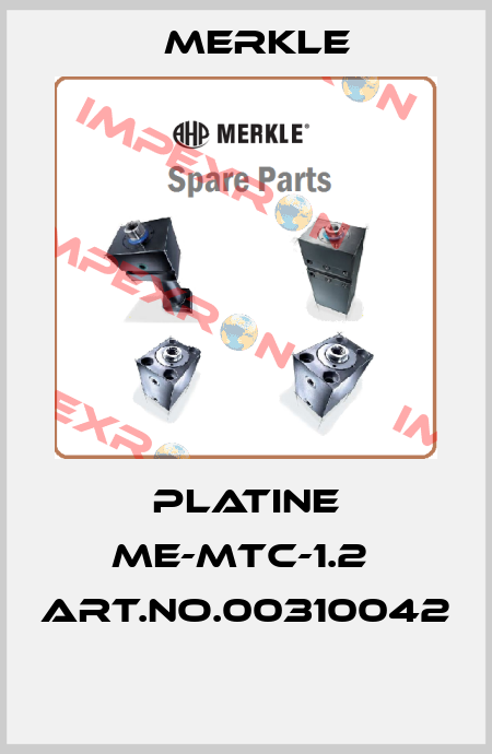 PLATINE ME-MTC-1.2  ART.NO.00310042  Merkle