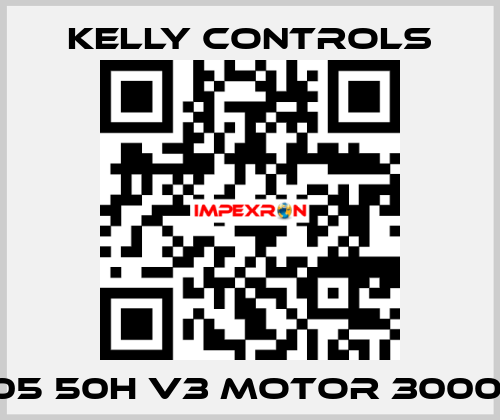 205 50H V3 Motor 3000W Kelly Controls