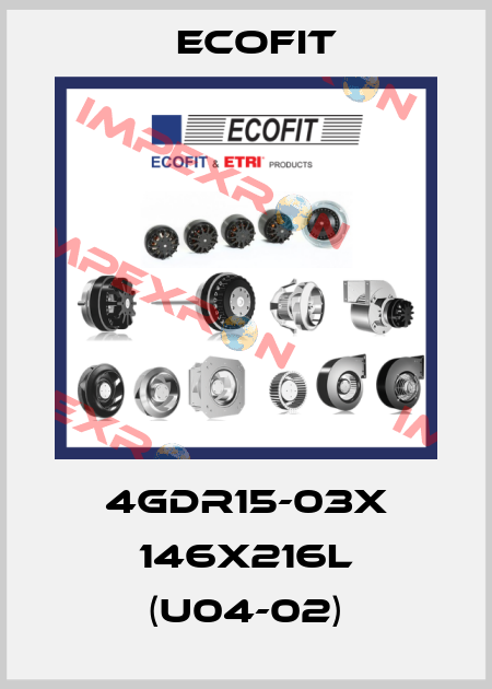 4GDR15-03X 146x216L (U04-02) Ecofit