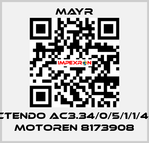 PMCTENDO AC3.34/0/5/1/1/4/H/3 MOTOREN 8173908 Mayr