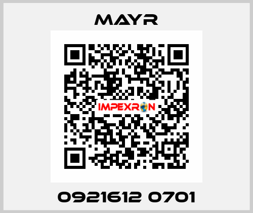 0921612 0701 Mayr