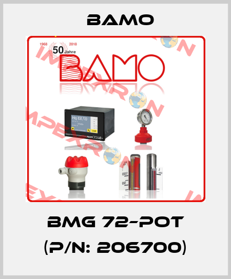 BMG 72–pot (P/N: 206700) Bamo