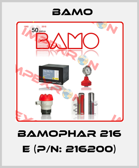 BAMOPHAR 216 E (P/N: 216200) Bamo