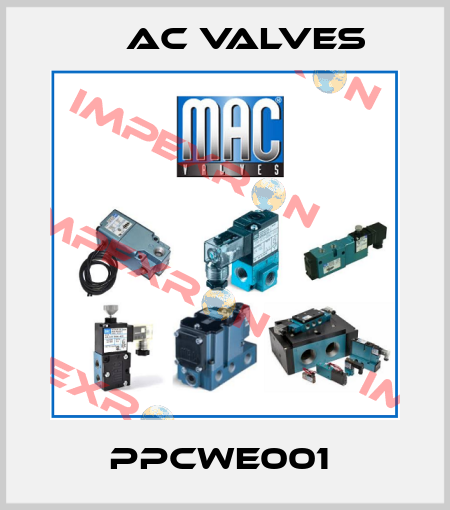 PPCWE001  МAC Valves