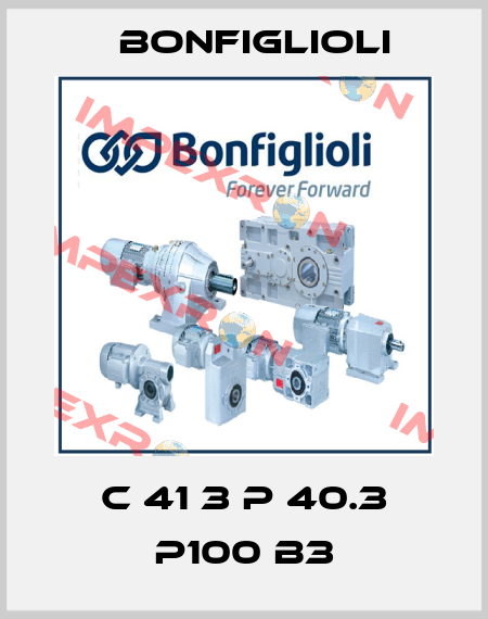 C 41 3 P 40.3 P100 B3 Bonfiglioli
