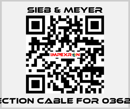 connection cable for 0362140DC SIEB & MEYER