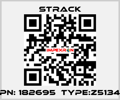 PN: 182695  Type:Z5134 Strack