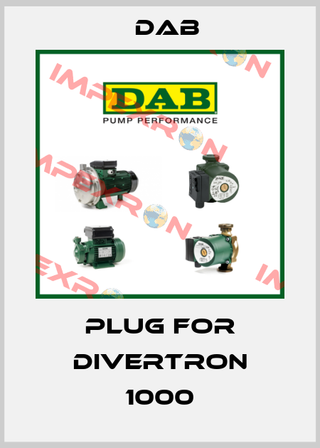 plug for Divertron 1000 DAB