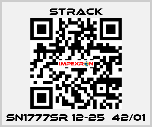 SN1777SR 12-25  42/01 Strack