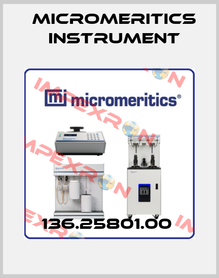 136.25801.00  Micromeritics Instrument