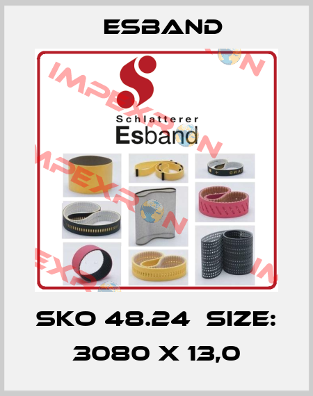 SKO 48.24  Size: 3080 x 13,0 Esband