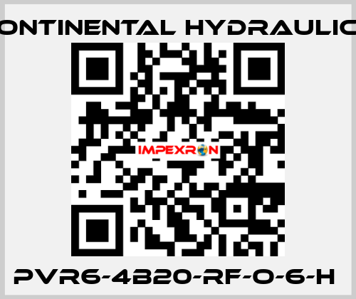PVR6-4B20-RF-O-6-H  Continental Hydraulics