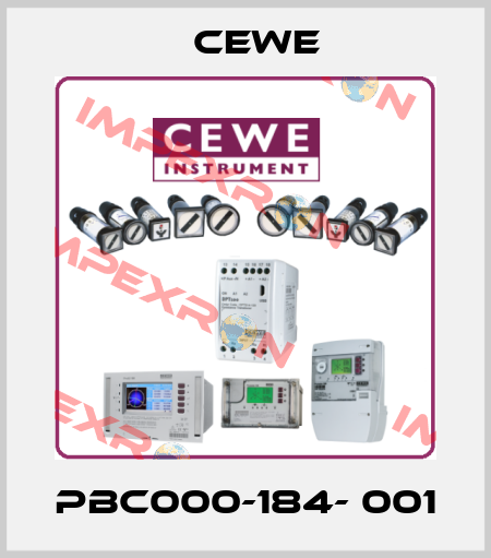 PBC000-184- 001 Cewe