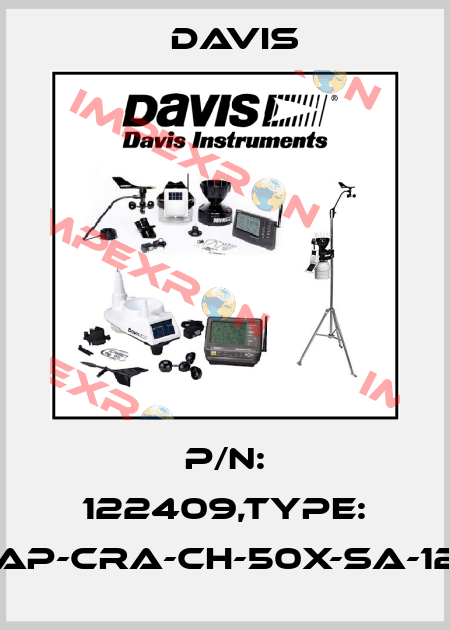 P/N: 122409,Type: CET3-AP-CRA-CH-50X-SA-122409 Davis