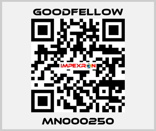 MN000250 Goodfellow