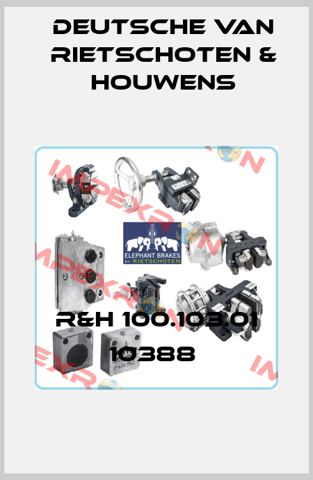 R&H 100.103.01 10388  Deutsche van Rietschoten & Houwens