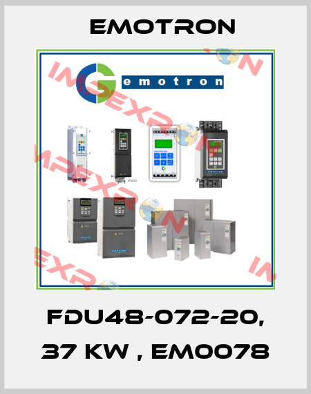 FDU48-072-20, 37 kW , EM0078 Emotron
