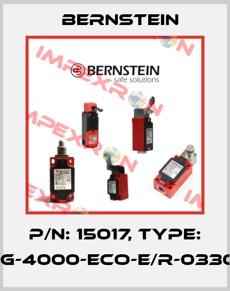 P/N: 15017, Type: SULG-4000-ECO-E/R-0330-30 Bernstein