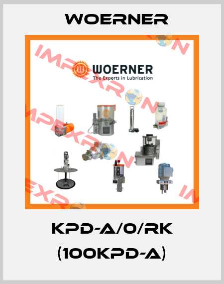 KPD-A/0/RK (100KPD-A) Woerner