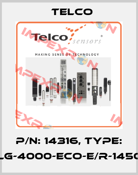 p/n: 14316, Type: SULG-4000-ECO-E/R-1450-14 Telco