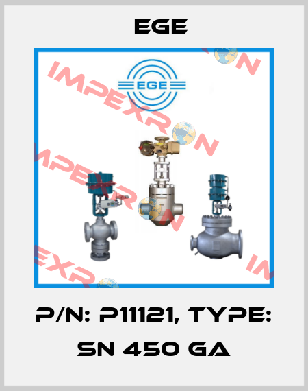 p/n: P11121, Type: SN 450 GA Ege